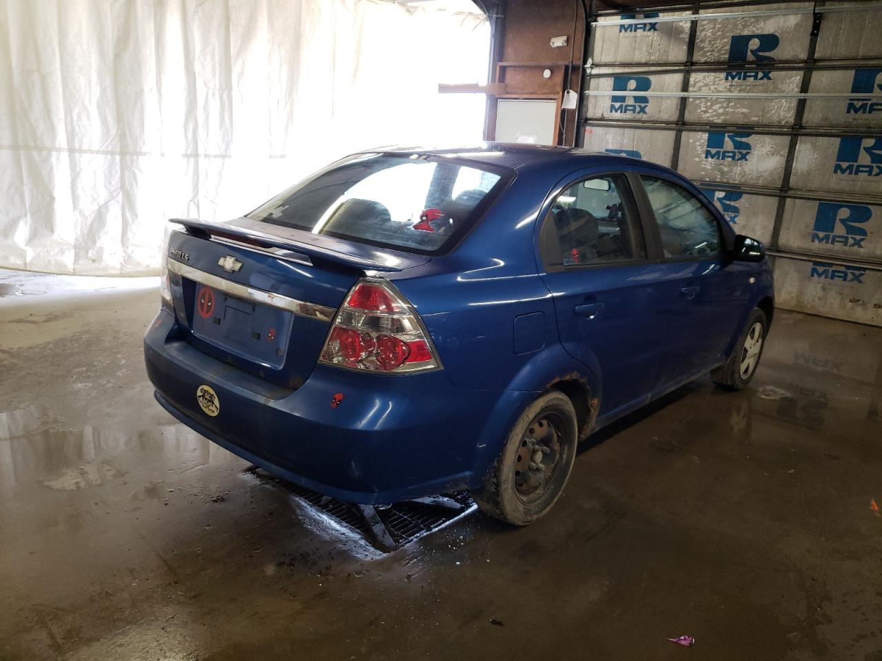 Photo 4 from auction – 2007 CHEVROLET AVEO BASE with VIN KL1TD56627B186821