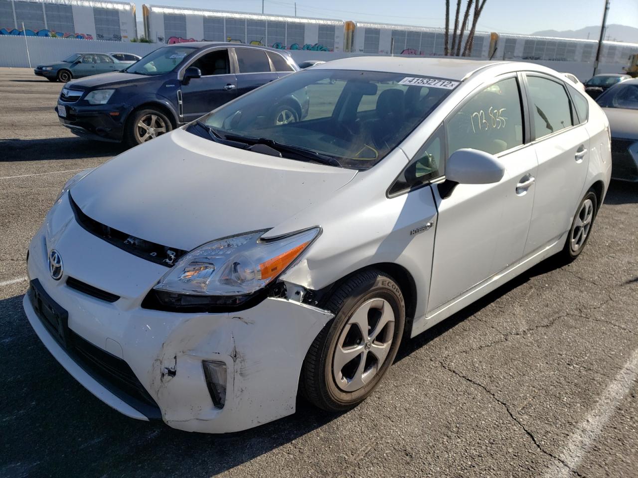 Photo 2 from auction – 2012 TOYOTA PRIUS with VIN JTDKN3DU9C5423871