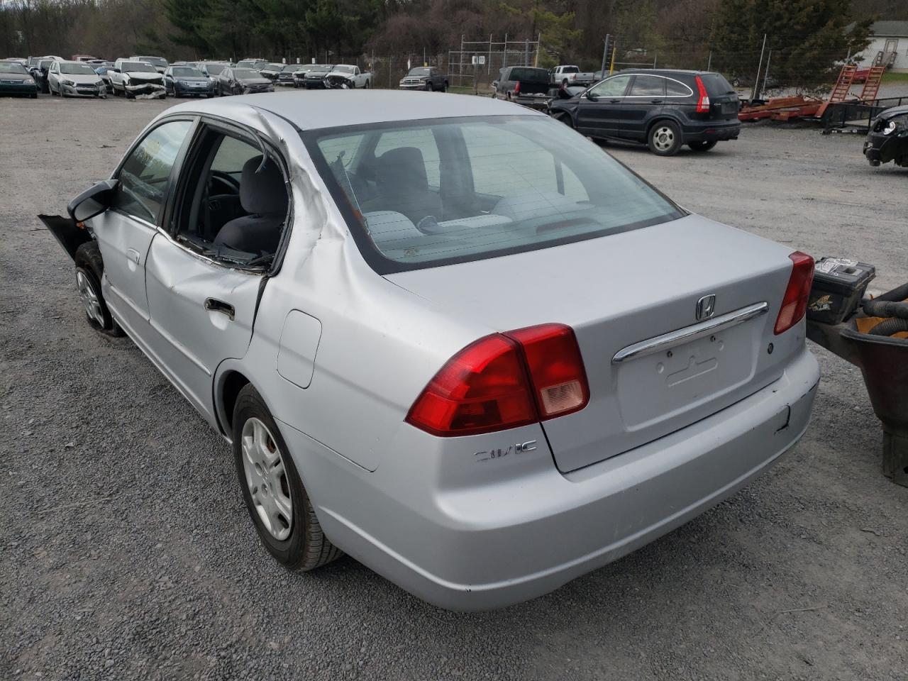 Photo 3 from auction – 2002 HONDA CIVIC LX with VIN 2HGES16522H505675
