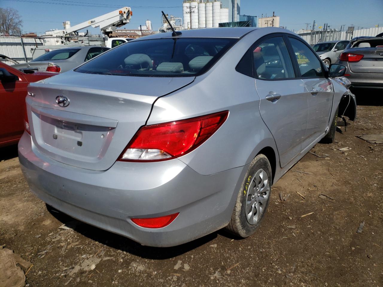 Photo 4 from auction – 2017 HYUNDAI ACCENT SE with VIN KMHCT4AEXHU224415