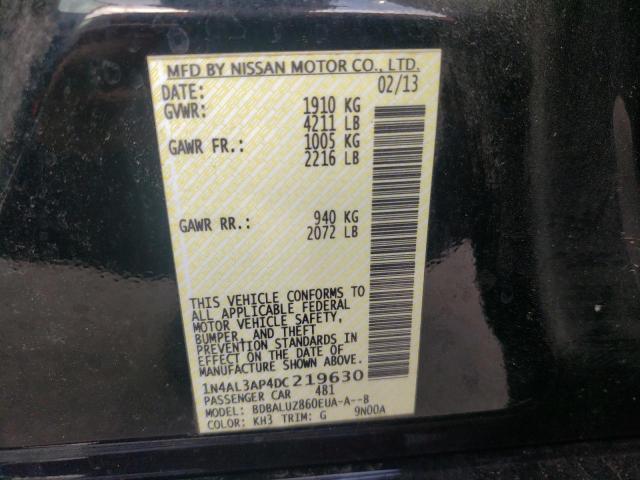 Photo 10 from auction – 2013 NISSAN ALTIMA 2.5 with VIN 1N4AL3AP4DC219630