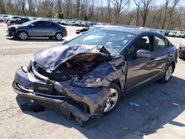 Photo 2 from auction – 2015 HONDA CIVIC LX with VIN 19XFB2F51FE025458