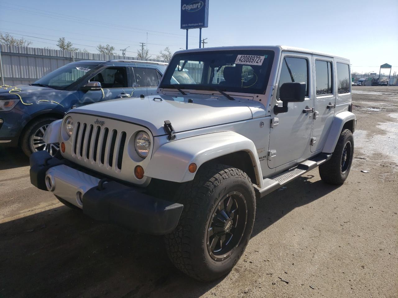 Photo 2 from auction – 2012 JEEP WRANGLER U with VIN 1C4BJWEG1CL131827