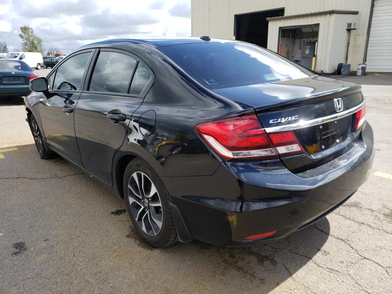 Photo 3 from auction – 2013 HONDA CIVIC EXL with VIN 2HGFB2F98DH523730