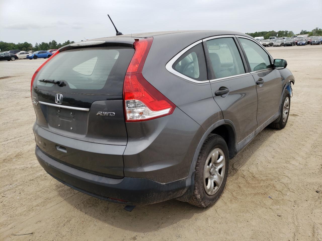Photo 4 from auction – 2014 HONDA CR-V LX with VIN 2HKRM4H33EH614634
