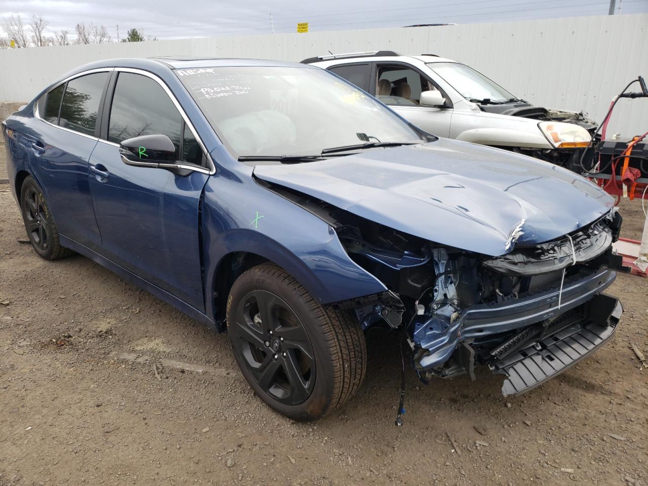 SUBARU LEGACY SPO 2022 with VIN 4S3BWAH60N3010202 - Photo from auction