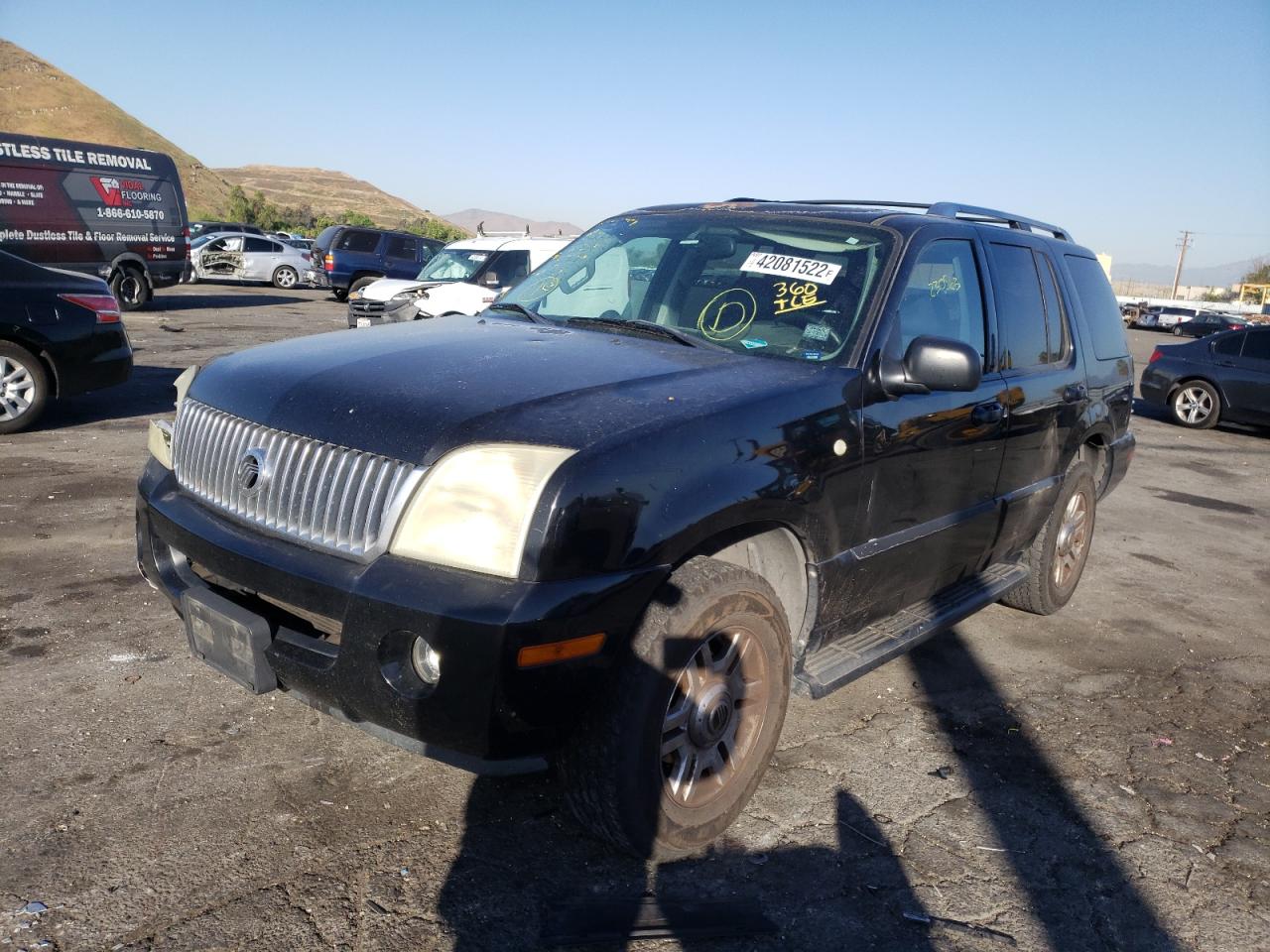 Foto 2 de la subasta – 2004 MERCURY MOUNTAINEE con VIN 4M2DU66K74ZJ28815