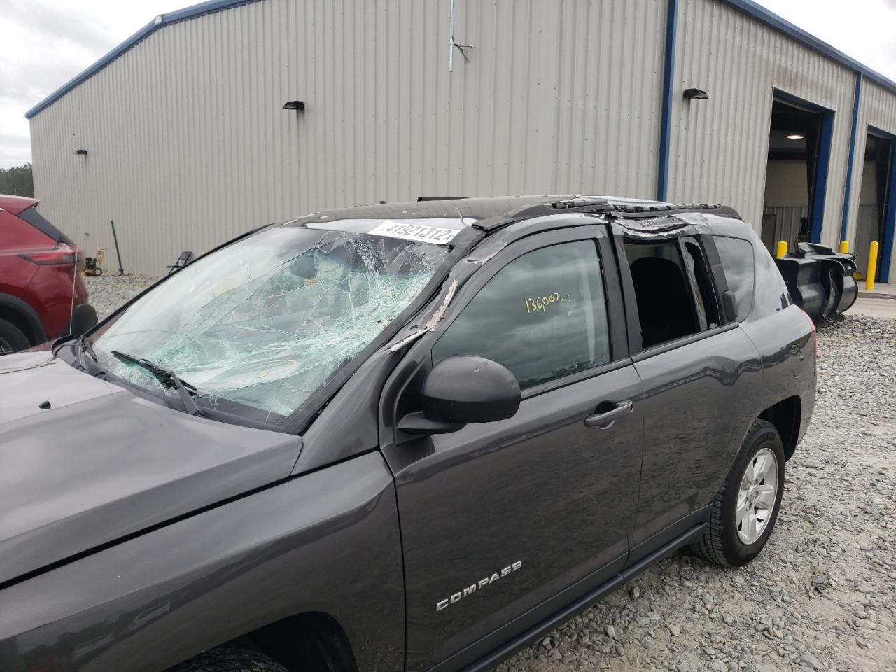 Photo 9 from auction – 2016 JEEP COMPASS SP with VIN 1C4NJCBB2GD808677