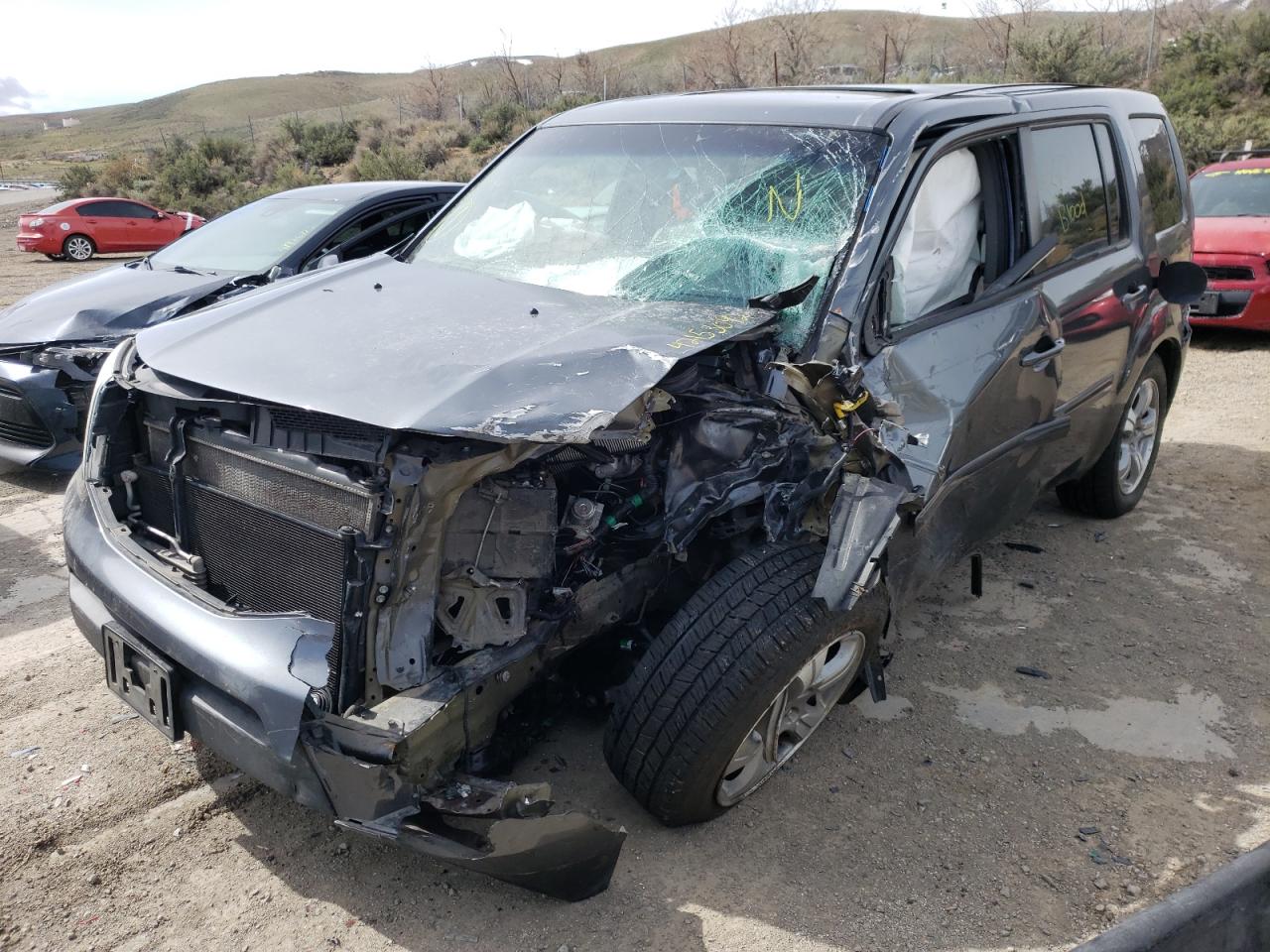 Photo 2 from auction – 2013 HONDA PILOT EXL with VIN 5FNYF4H53DB064968