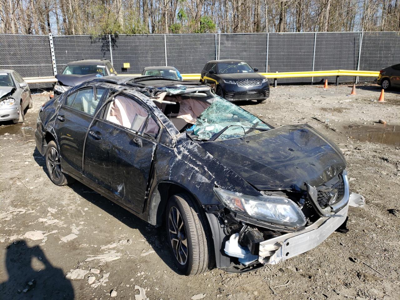 HONDA CIVIC EX 2015 with VIN 19XFB2F86FE249349 - Photo from auction