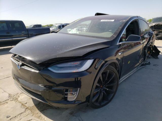 Photo 2 from auction – 2021 TESLA MODEL X with VIN 5YJXCDE21MF325285