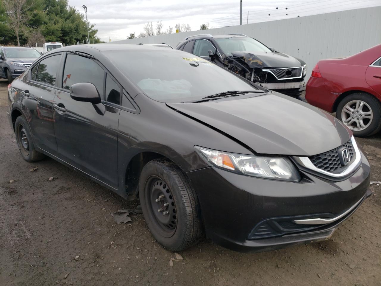 Photo 1 from auction – 2013 HONDA CIVIC LX with VIN 19XFB2F59DE227123