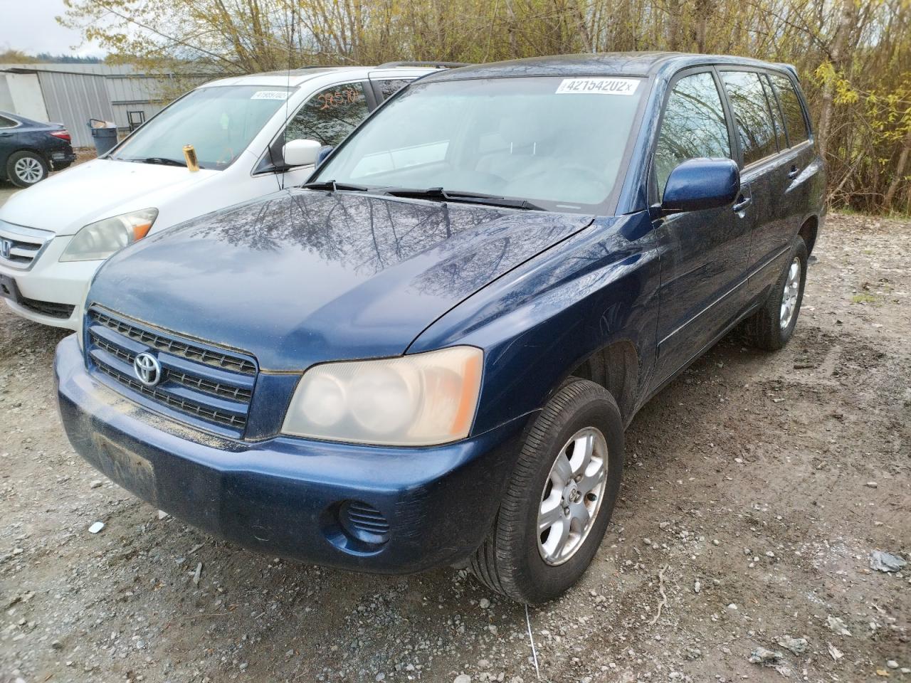 Photo 2 from auction – 2003 TOYOTA HIGHLANDER with VIN JTEHF21A530124902