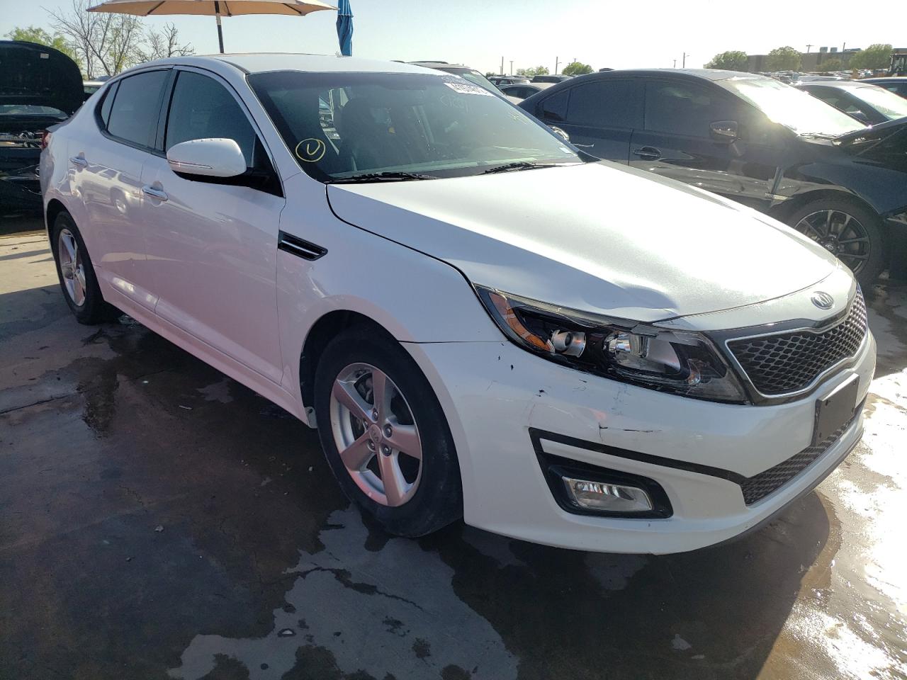 KIA OPTIMA LX 2015 with VIN 5XXGM4A70FG494616 - Photo from auction