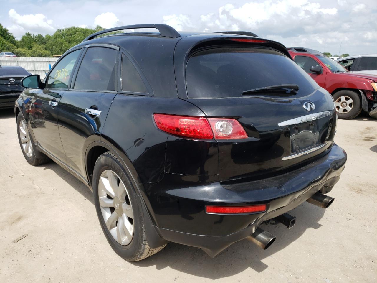 Photo 3 from auction – 2003 INFINITI FX45 with VIN JNRBS08W53X400594