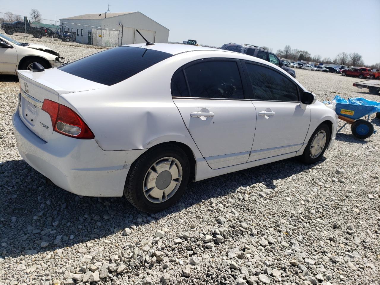 Photo 4 from auction – 2010 HONDA CIVIC HYBR with VIN JHMFA3F25AS007936