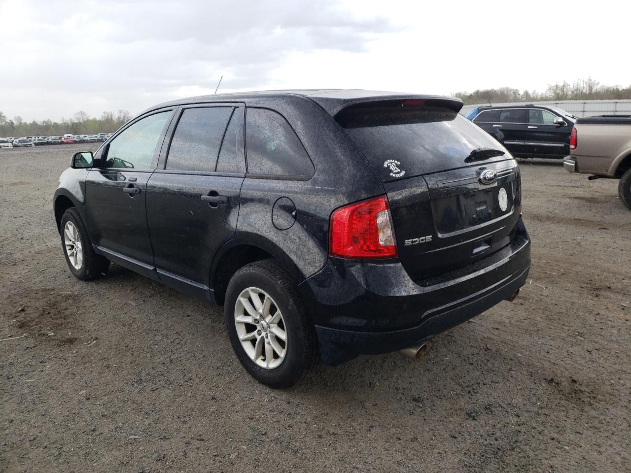 Photo 3 from auction – 2013 FORD EDGE SE with VIN 2FMDK3GC1DBE23229