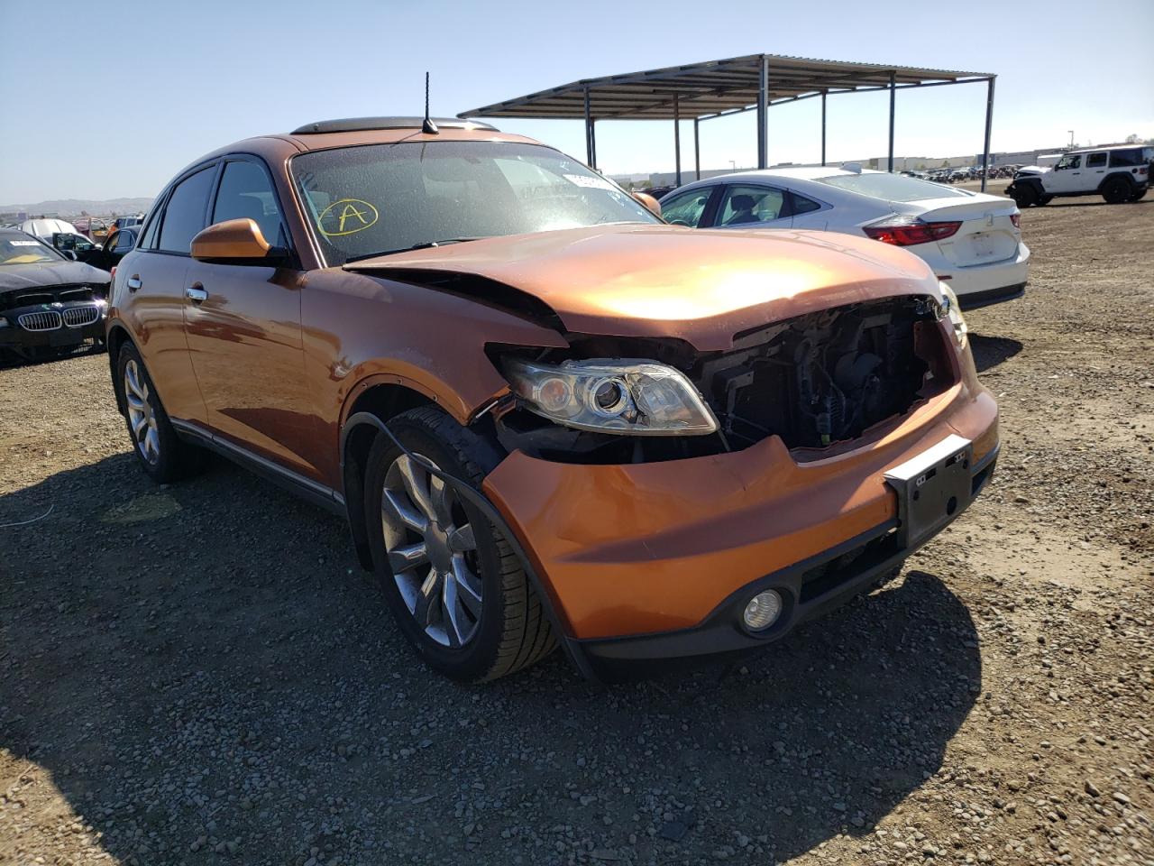 Photo 1 from auction – 2003 INFINITI FX45 with VIN JNRBS08W13X403217