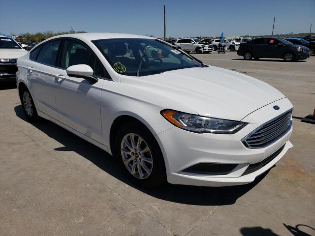 FORD FUSION S 2017 with VIN 3FA6P0G77HR202134 - Photo from auction