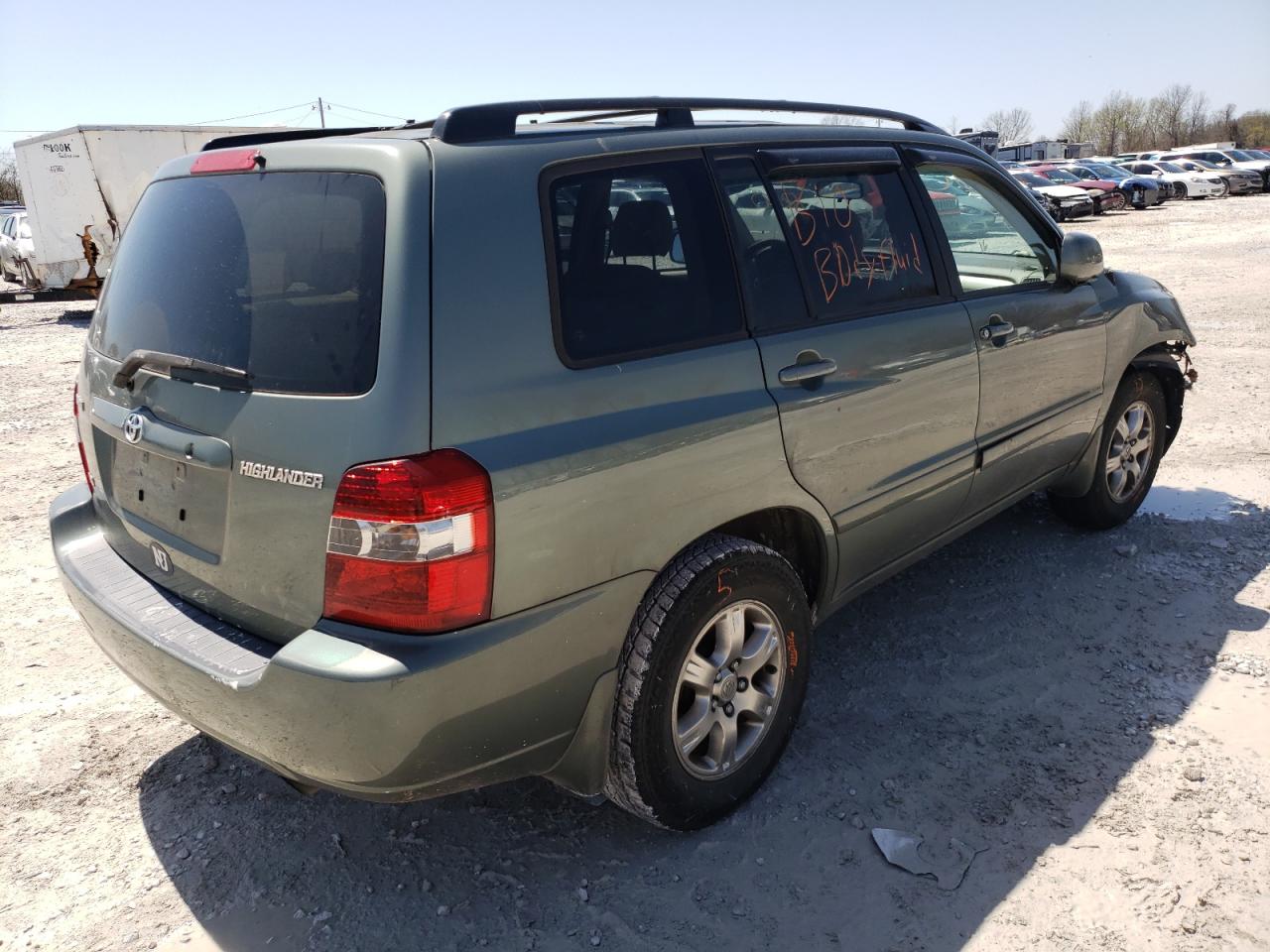 Photo 4 from auction – 2006 TOYOTA HIGHLANDER with VIN JTEDP21A060110048