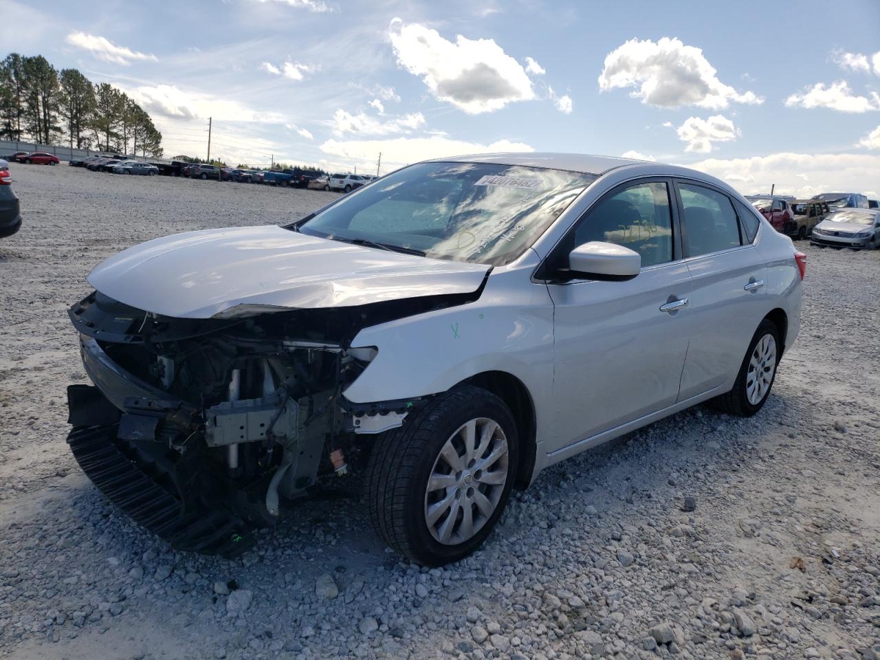 Photo 2 from auction – 2017 NISSAN SENTRA S with VIN 3N1AB7AP6HY336310