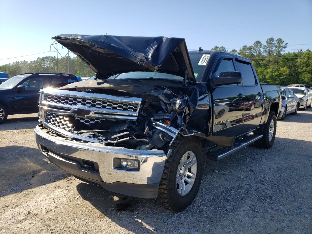 Photo 2 from auction – 2014 CHEVROLET SILVERADO with VIN 3GCUKREC7EG223531