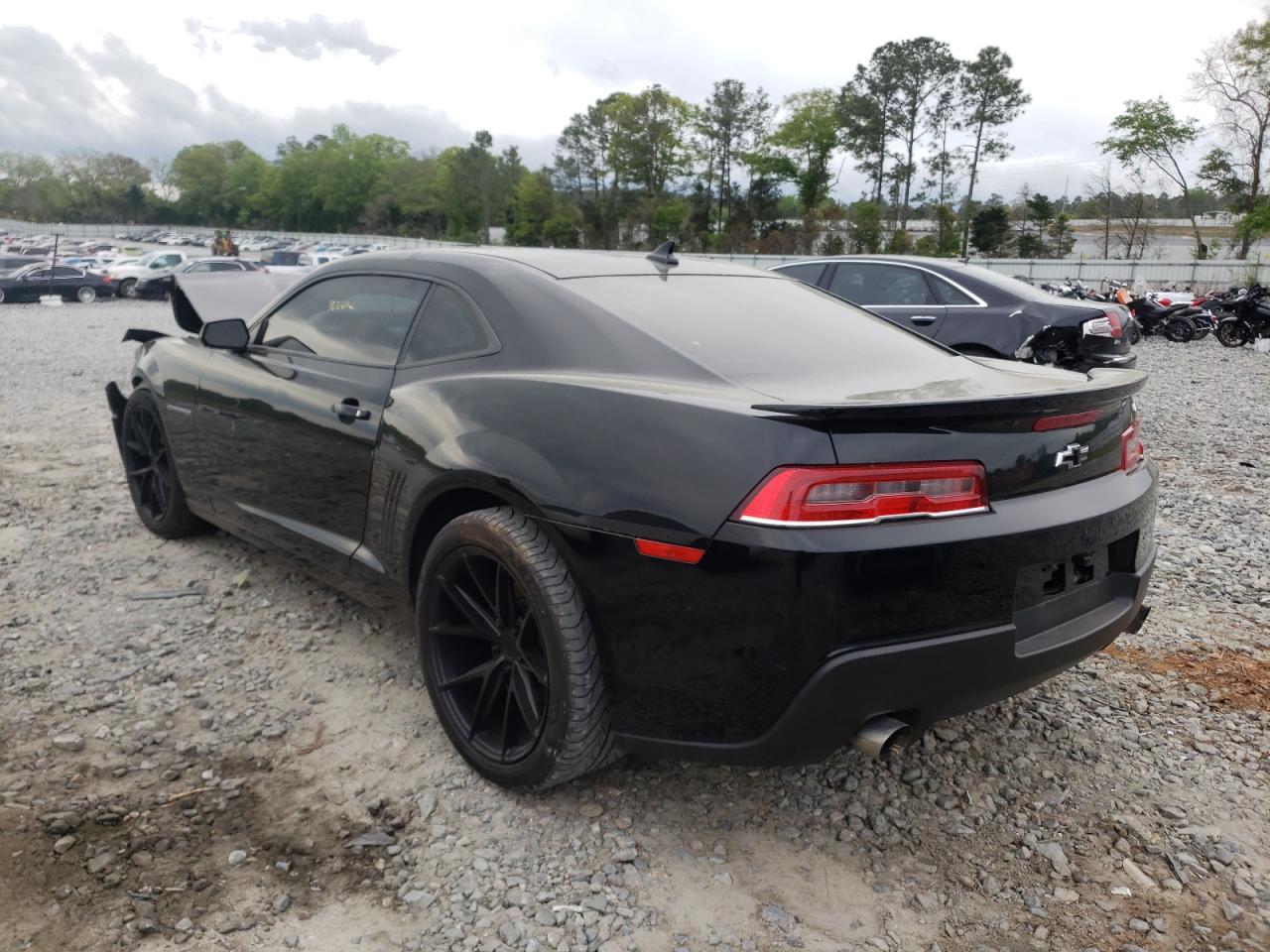 Photo 3 from auction – 2014 CHEVROLET CAMARO LT with VIN 2G1FB1E33E9145973