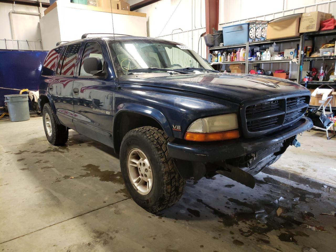 DODGE DURANGO 2000 with VIN 1B4HS28N1YF129153 - Photo from auction