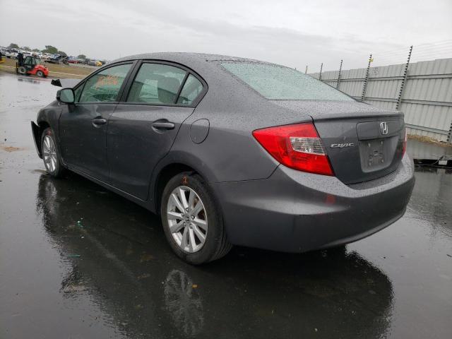 Photo 3 from auction – 2012 HONDA CIVIC EX with VIN 19XFB2F87CE318822