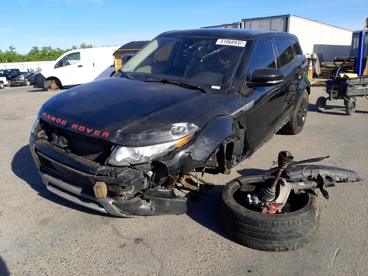 Photo 2 from auction – 2013 LAND ROVER RANGE ROVE with VIN SALVP2BG1DH744214