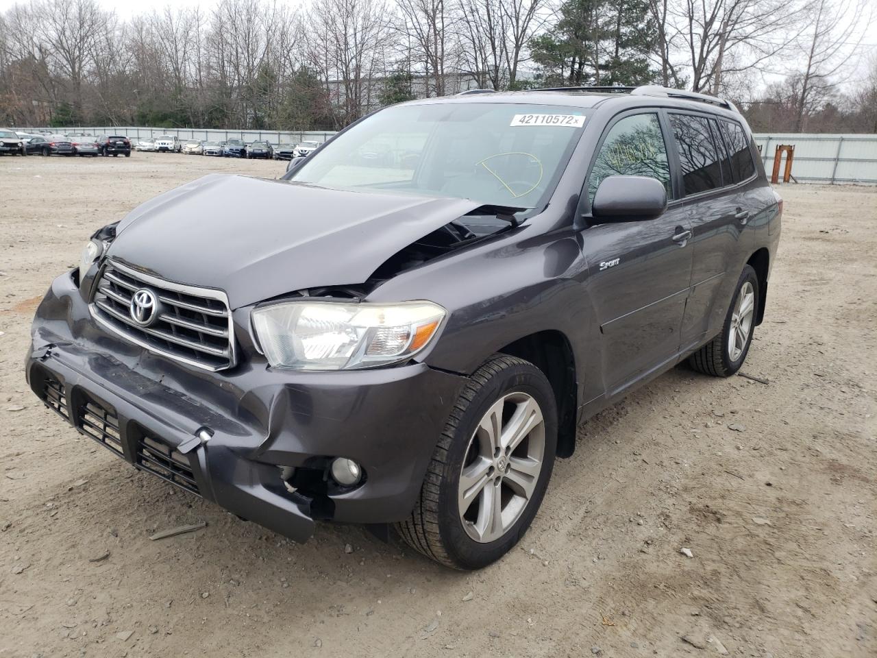 Photo 2 from auction – 2009 TOYOTA HIGHLANDER with VIN JTEES43A492122434