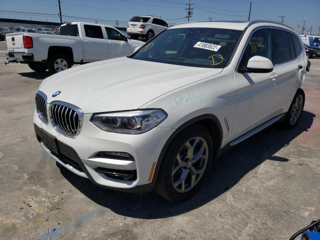 Photo 2 from auction – 2020 BMW X3 SDRIVE3 with VIN 5UXTY3C04LLU70438