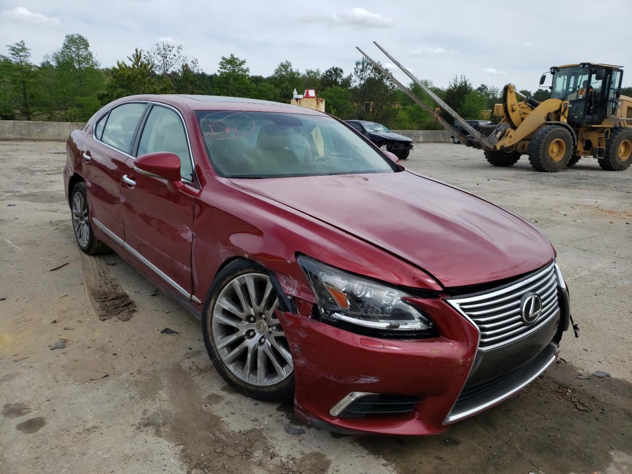 LEXUS LS 460L 2013 with VIN JTHGL5EF0D5049657 - Photo from auction