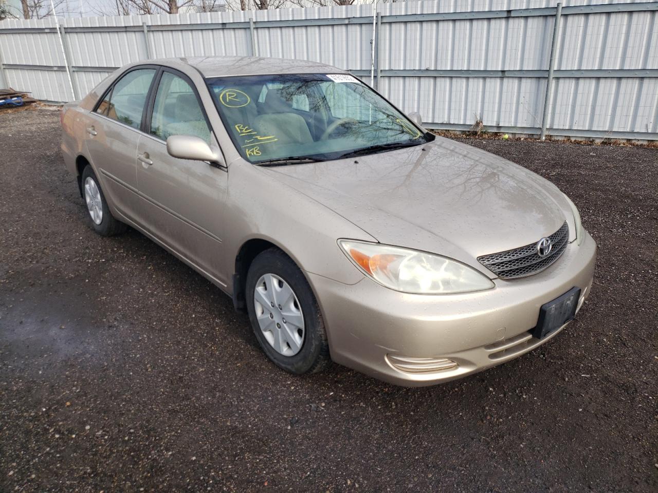 TOYOTA CAMRY LE 2003 with VIN JTDBF32K730100754 - Photo from auction