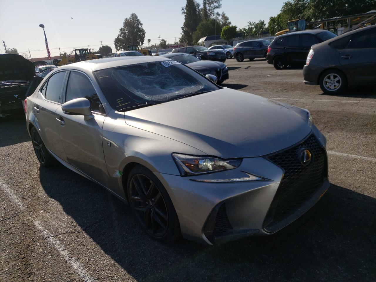 LEXUS IS 200T 2017 with VIN JTHBA1D2XH5056760 - Photo from auction