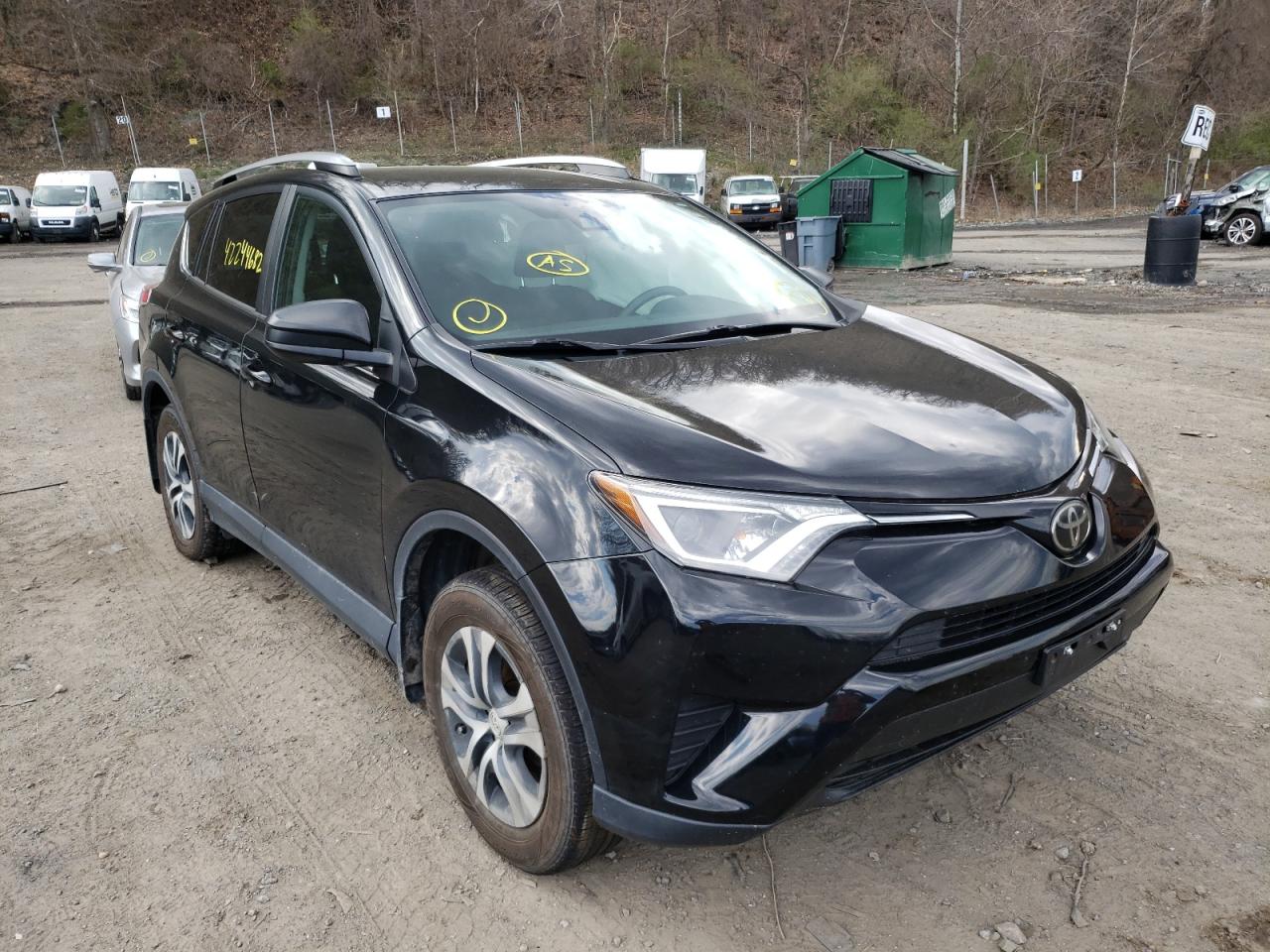 TOYOTA RAV4 LE 2017 with VIN 2T3BFREVXHW558185 - Photo from auction