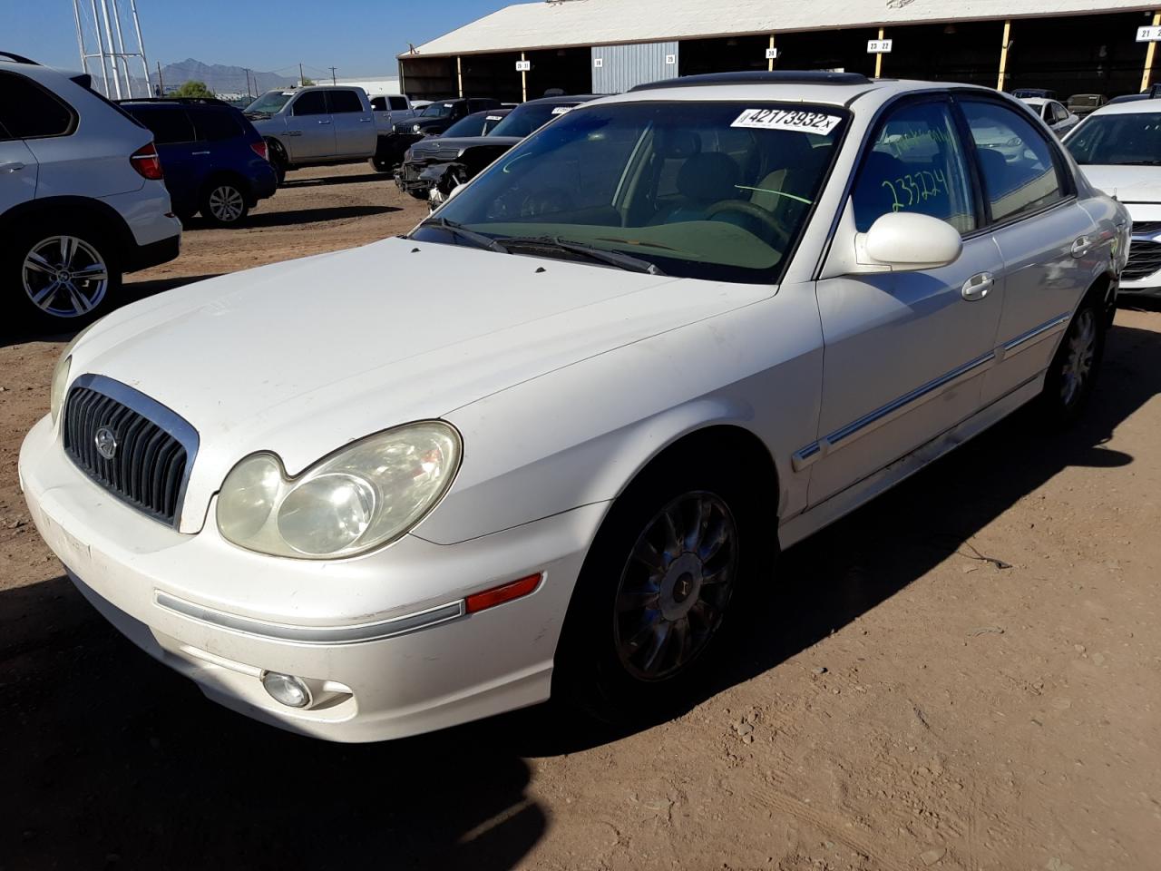 Photo 2 from auction – 2003 HYUNDAI SONATA GLS with VIN KMHWF35H13A736609