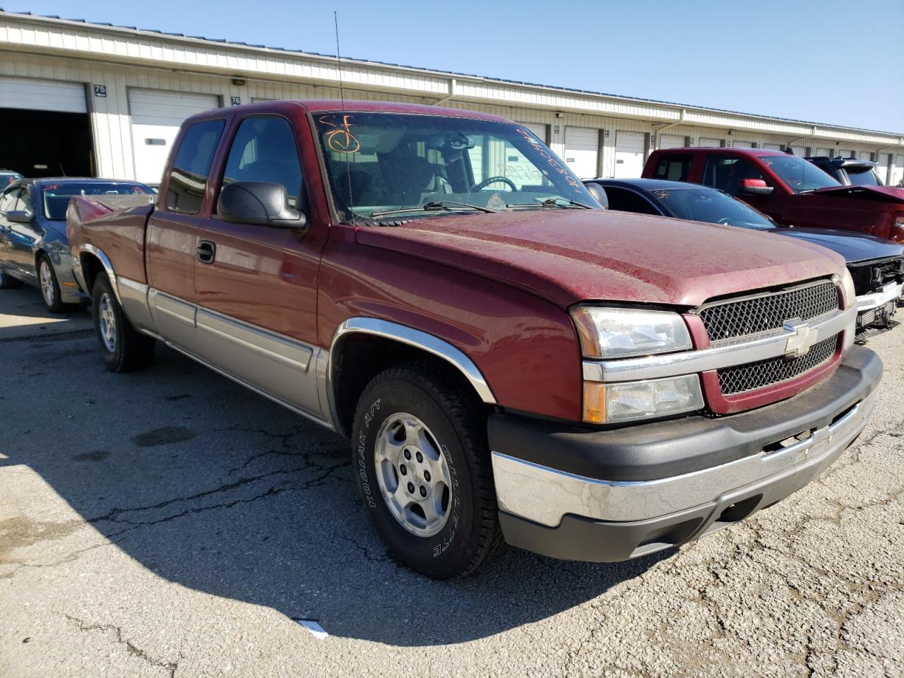 CHEVROLET SILVERADO 2004 with VIN 1GCEC19T84Z320572 - Photo from auction