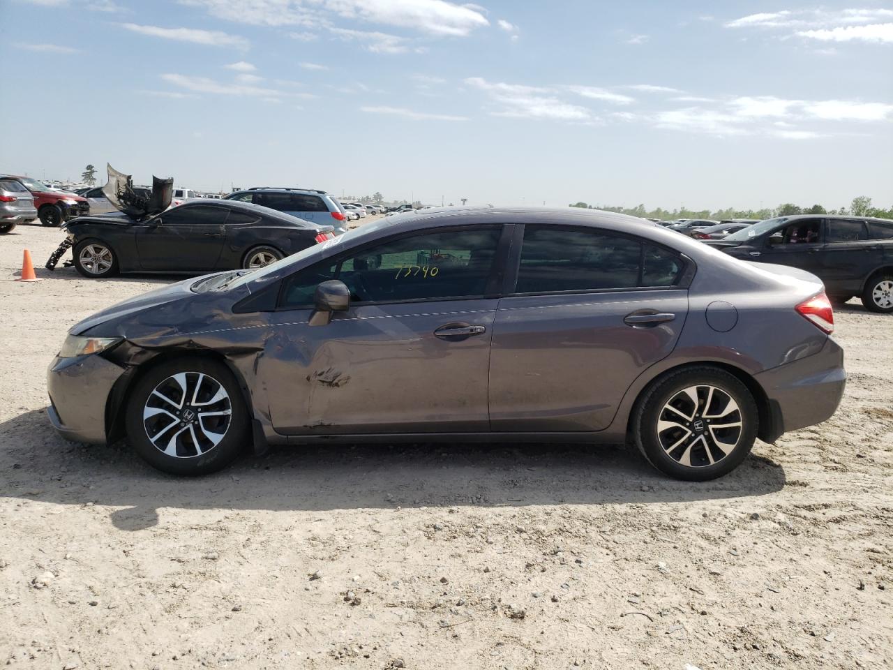 Photo 9 from auction – 2015 HONDA CIVIC EX with VIN 19XFB2F87FE019576
