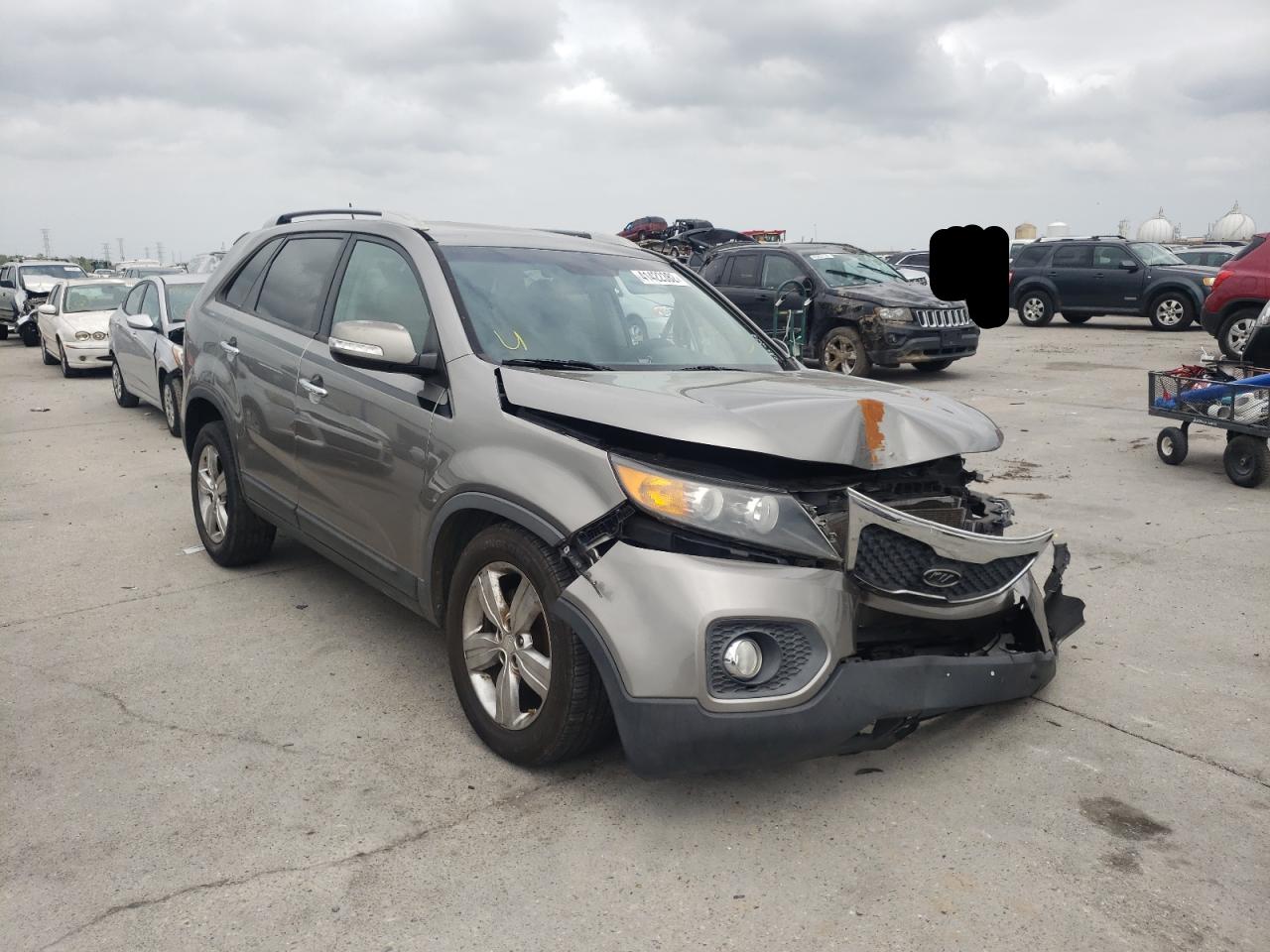Photo 1 from auction – 2012 KIA SORENTO EX with VIN 5XYKU4A63CG243470