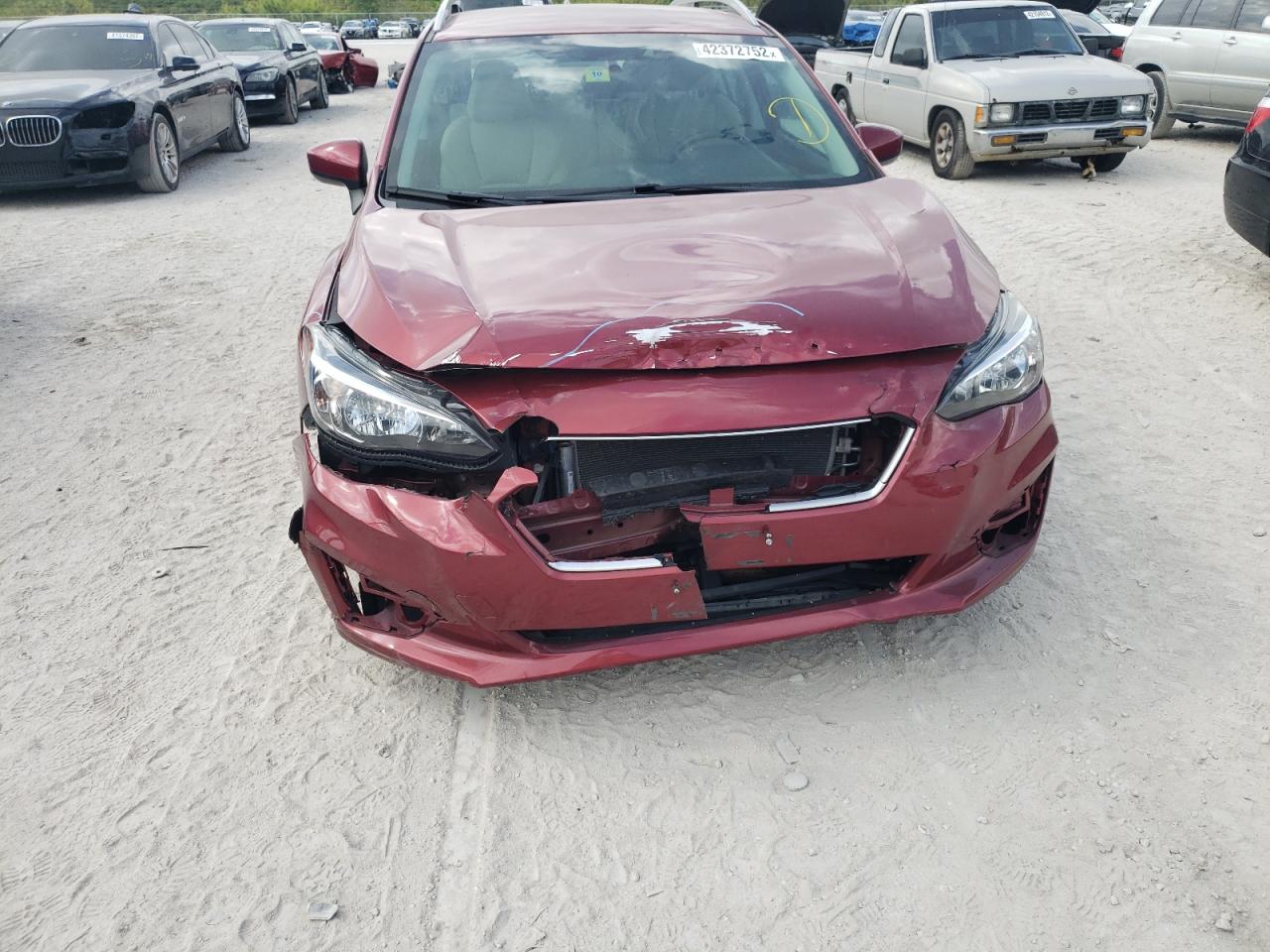 Photo 9 from auction – 2018 SUBARU IMPREZA PR with VIN 4S3GTAB6XJ3744167
