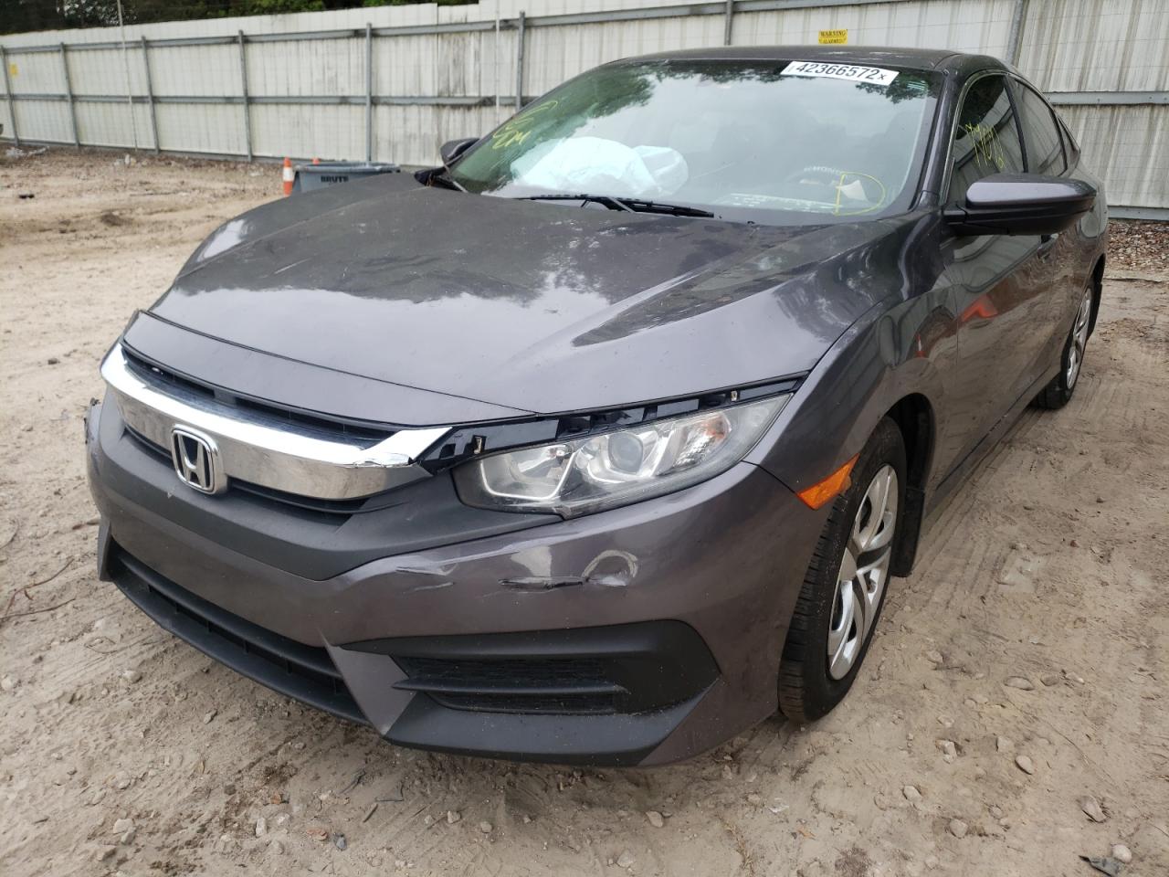 Photo 2 from auction – 2018 HONDA CIVIC LX with VIN 2HGFC2F53JH563560