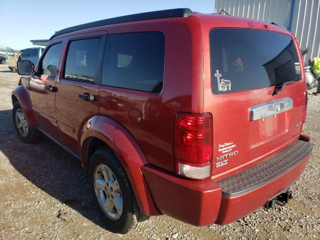 Photo 3 from auction – 2007 DODGE NITRO SLT with VIN 1D8GU58K07W613587