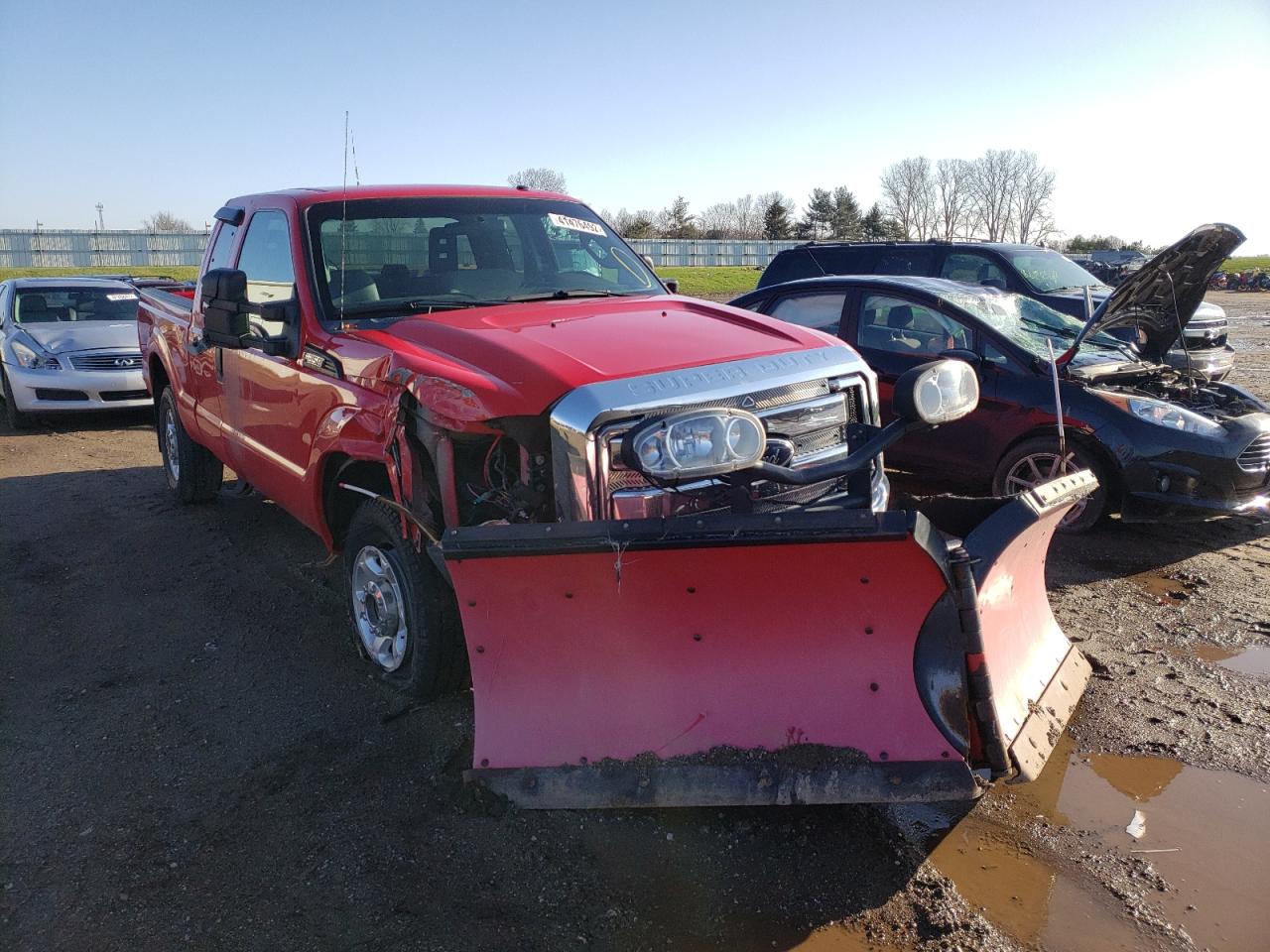 FORD F250 SUPER 2012 with VIN 1FT7X2B67CEB62982 - Photo from auction