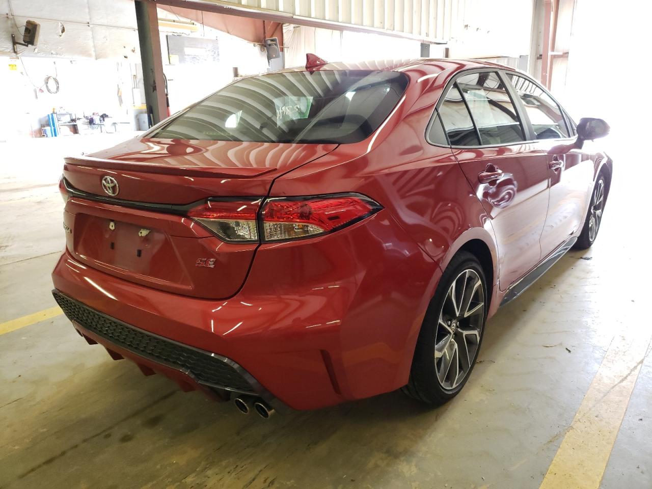 Photo 4 from auction – 2021 TOYOTA COROLLA SE with VIN 5YFS4MCE7MP061966