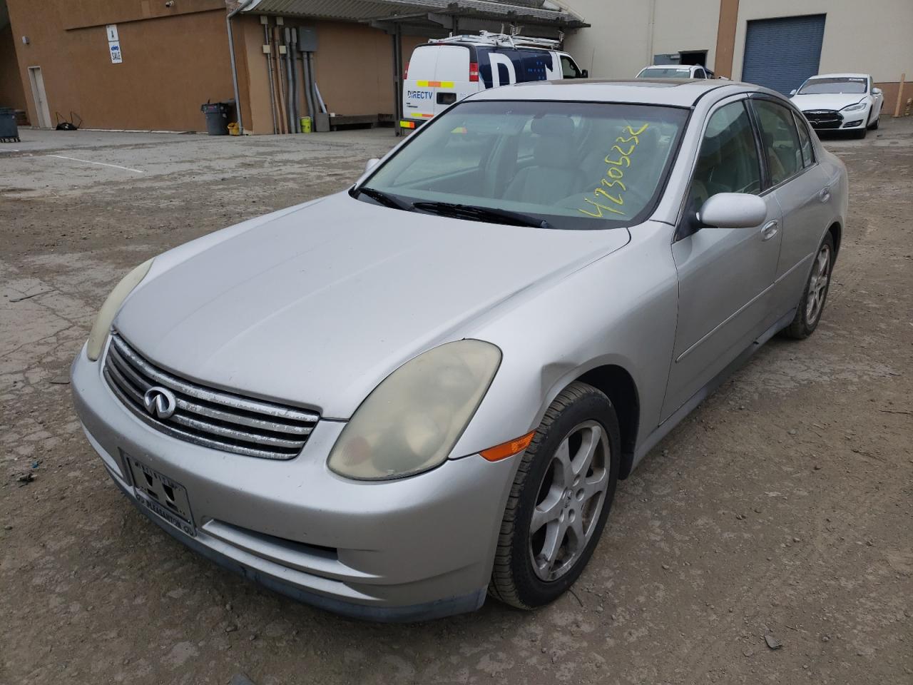 Photo 2 from auction – 2003 INFINITI G35 with VIN JNKCV51E73M021297