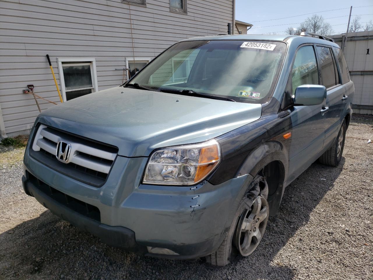 Photo 2 from auction – 2006 HONDA PILOT EX with VIN 5FNYF185X6B002842