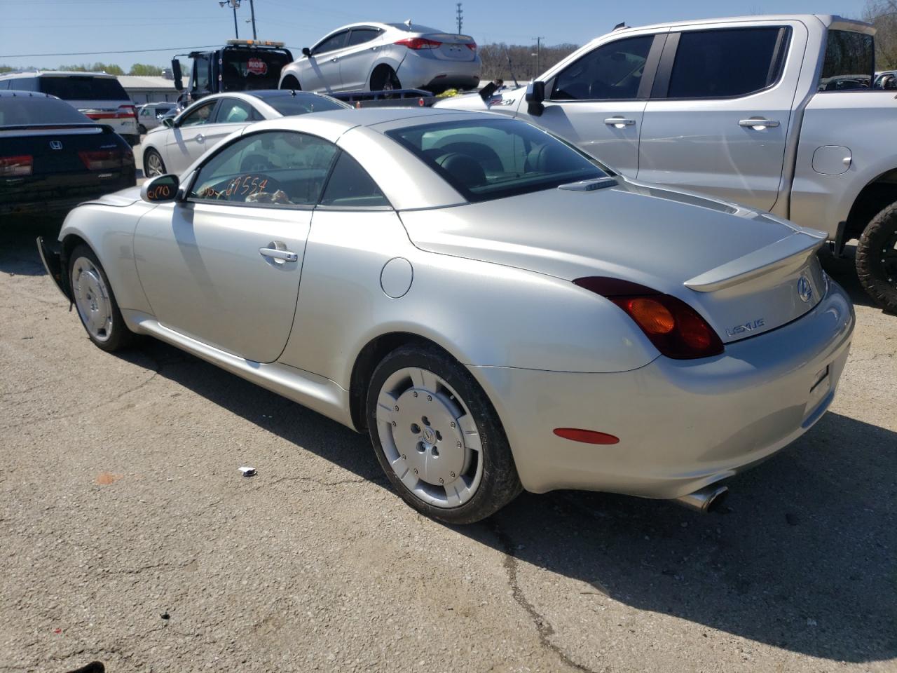 Photo 3 from auction – 2002 LEXUS SC 430 with VIN JTHFN48Y920031309