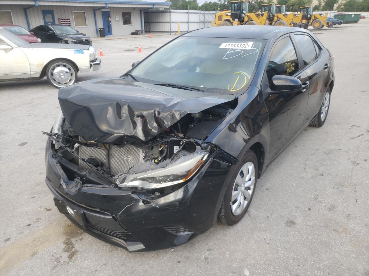 Photo 2 from auction – 2015 TOYOTA COROLLA L with VIN 2T1BURHE2FC278673