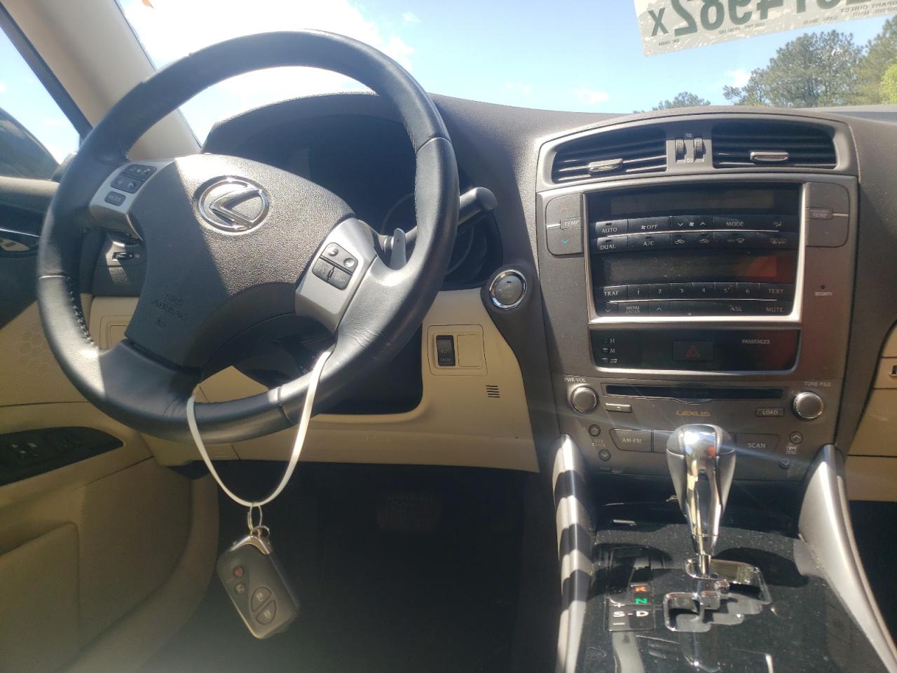 Photo 9 from auction – 2012 LEXUS IS 250 with VIN JTHBF5C23C5158694